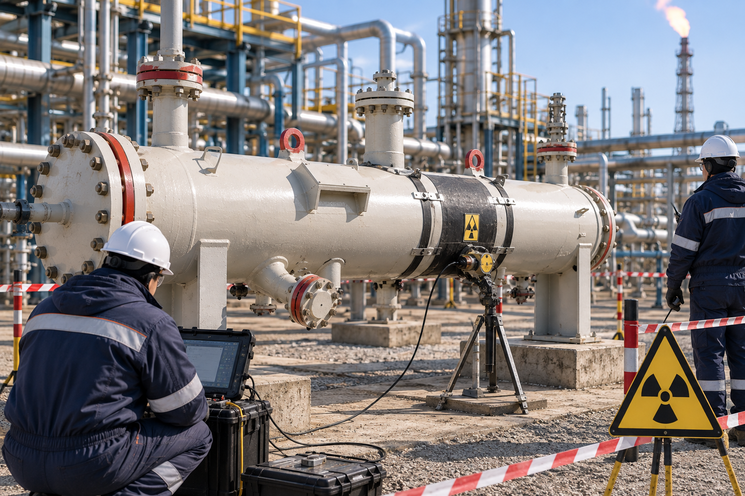 Радиографический контроль щелевых газовых сепараторов