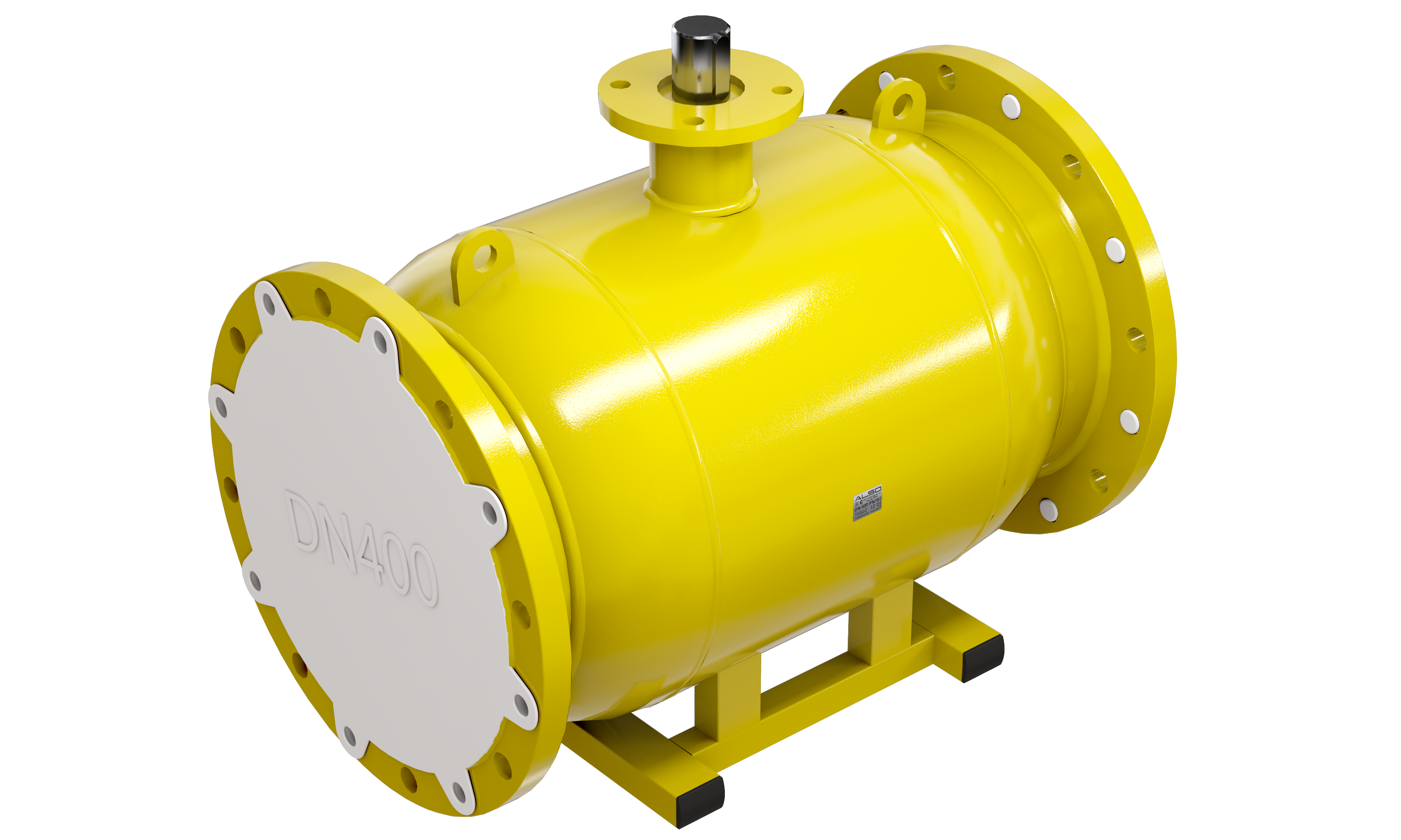 Кран шаровый редуцированный КШ.х.Р.GAS.100.16/25-0 ALSO