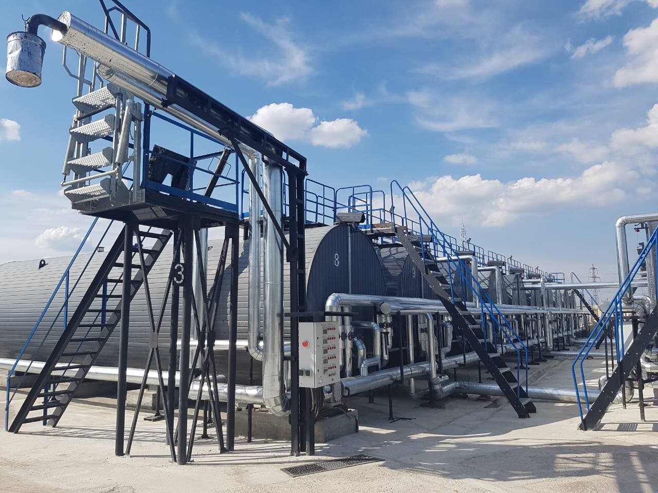 Услуги по хранению темных нефтепродуктов