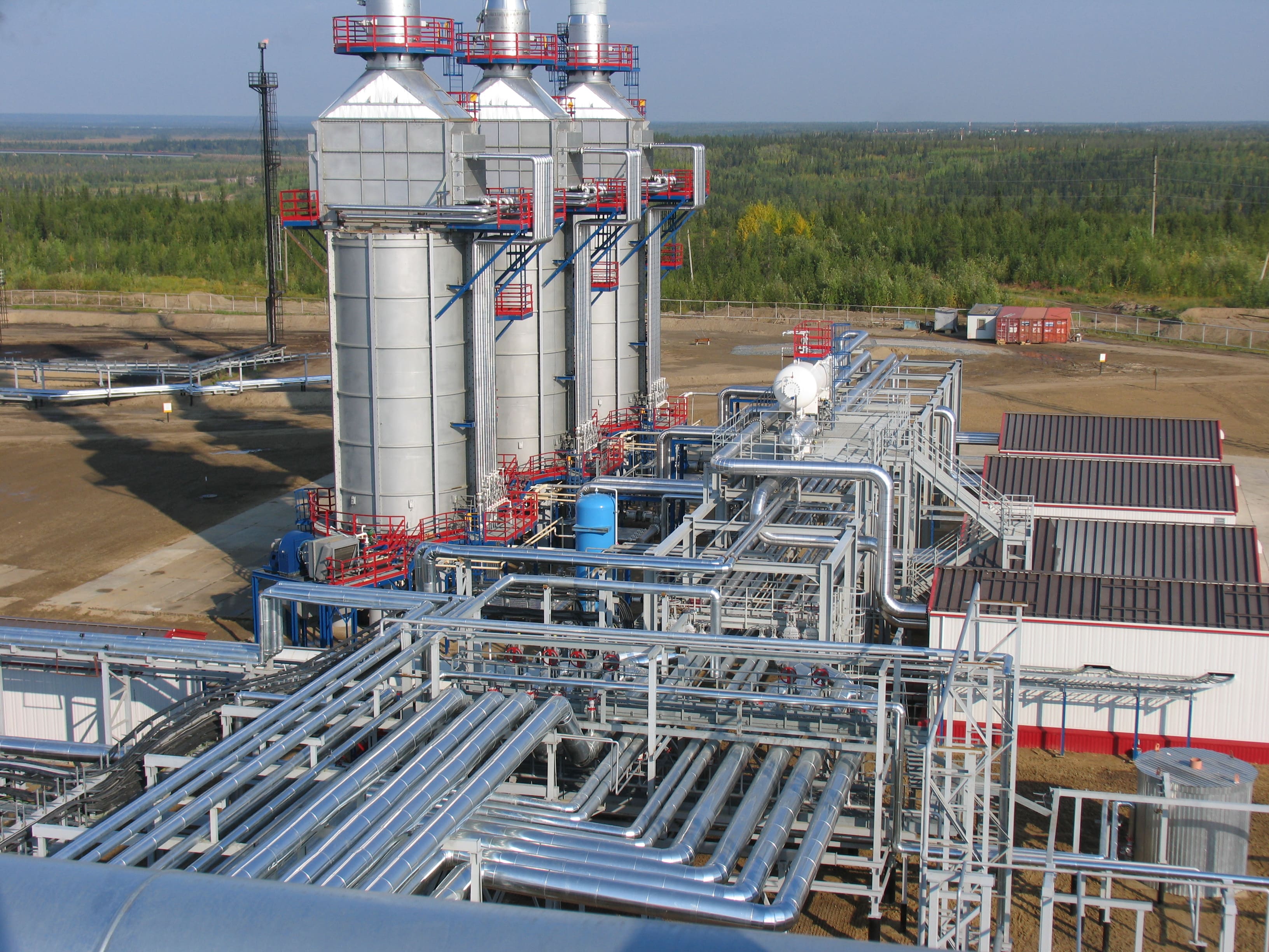 Установка комплексной подготовки газа (УКПГ)