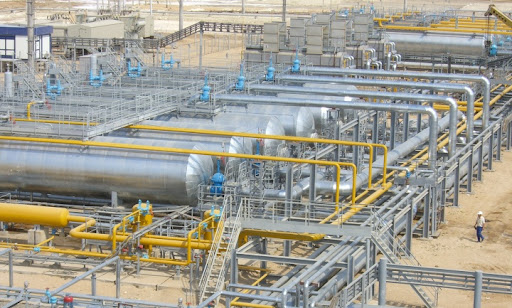 Услуги по сооружению установок подготовки нефти