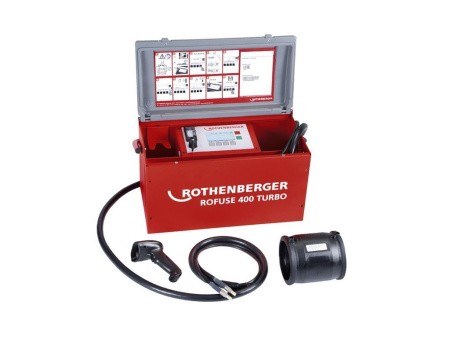 Сварочный аппарат для электромуфтовой сварки полимерных труб ROWELD ROFUSE 400 TURBO ROTHENBERGER 1000000999