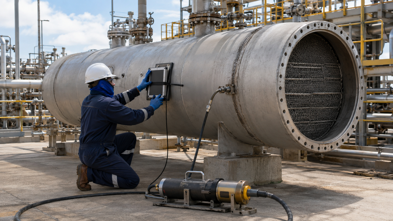 Радиографический контроль сетчатых газовых сепараторов 