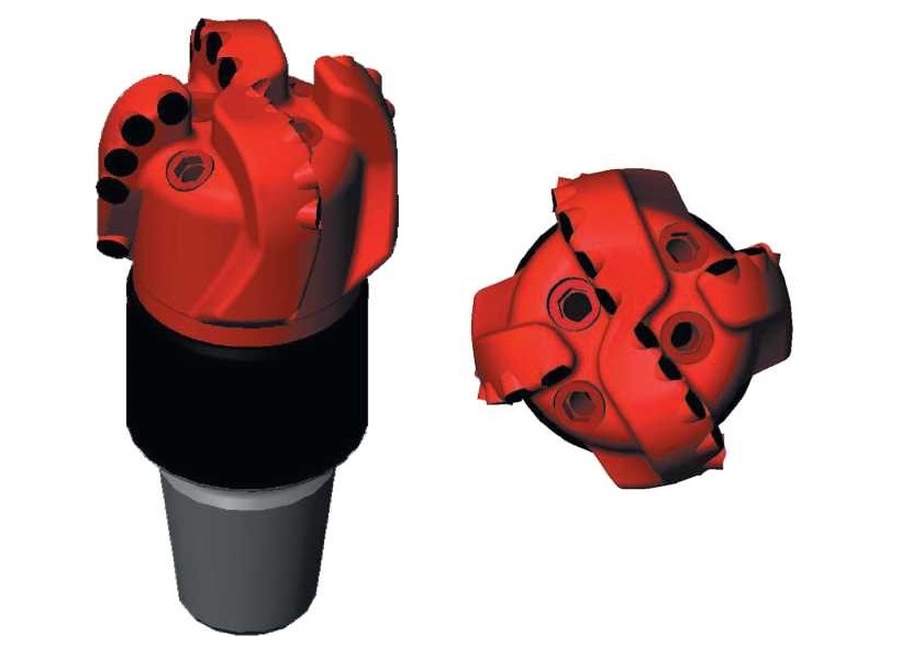 Четырехлопастное долото Focus TD-123,8 SVD 413-1
