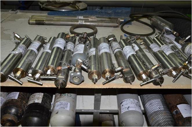 Услуги по отбору проб газа
