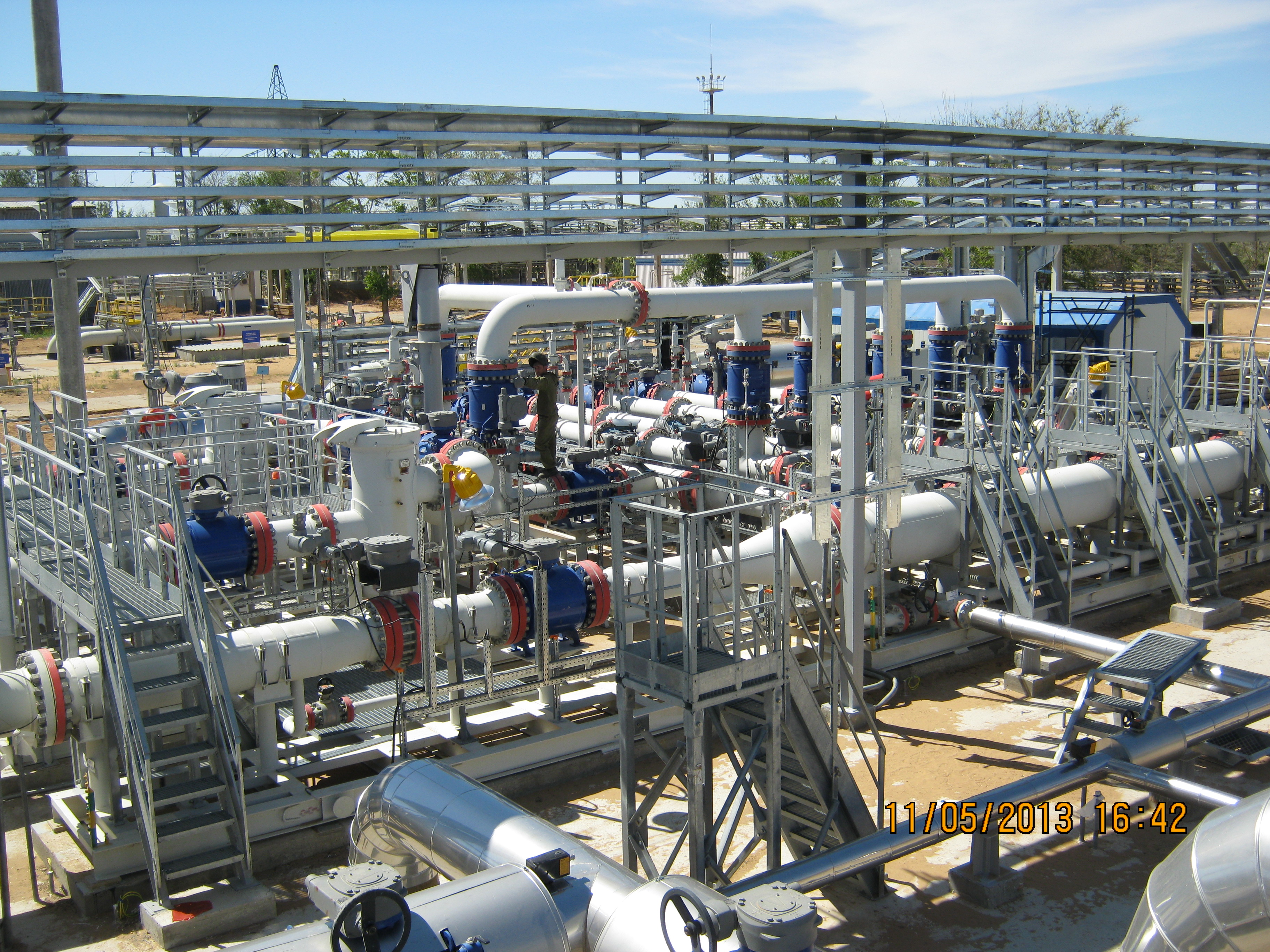 Насосная станция перекачки нефти (НПС)