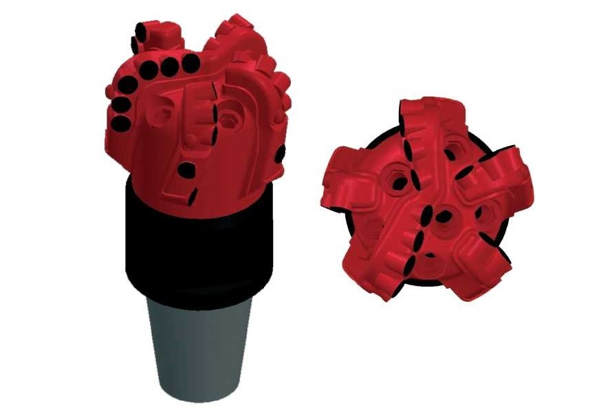 Пятилопастное долото Sirius TD-123,8 SVD 513-T1