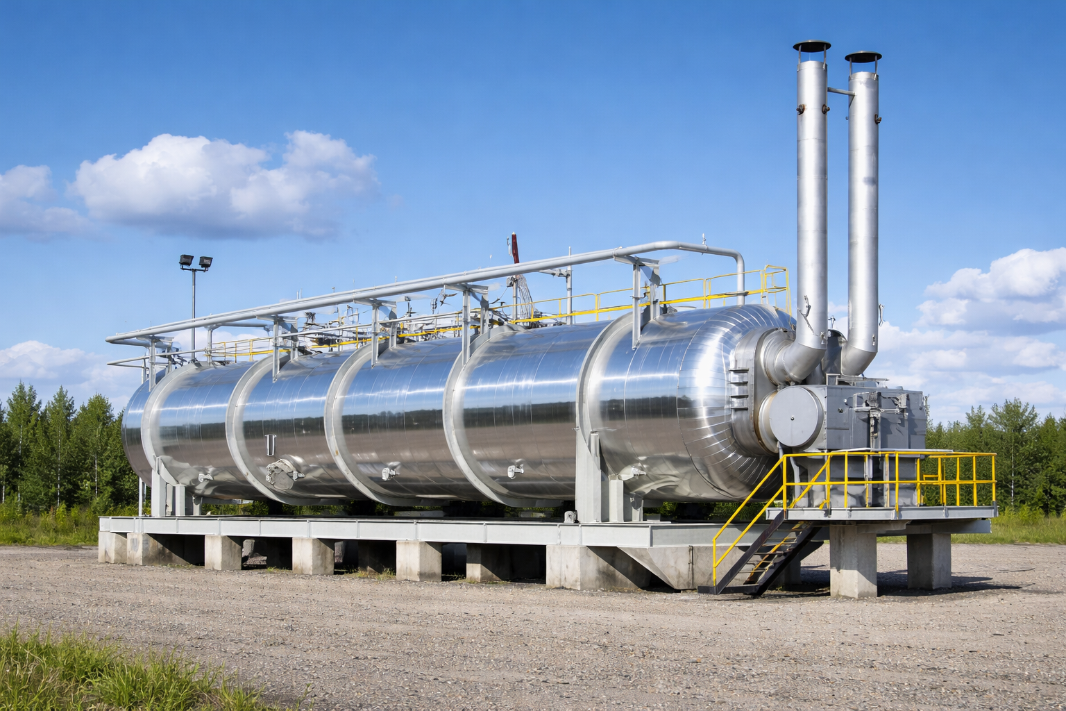 Услуги по техническому обслуживанию установок подготовки нефти Хитер-Тритер