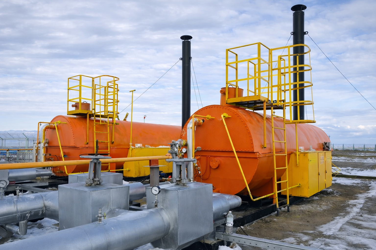 Услуги по техническому обслуживанию путевых нагревателей нефти и нефтепродуктов