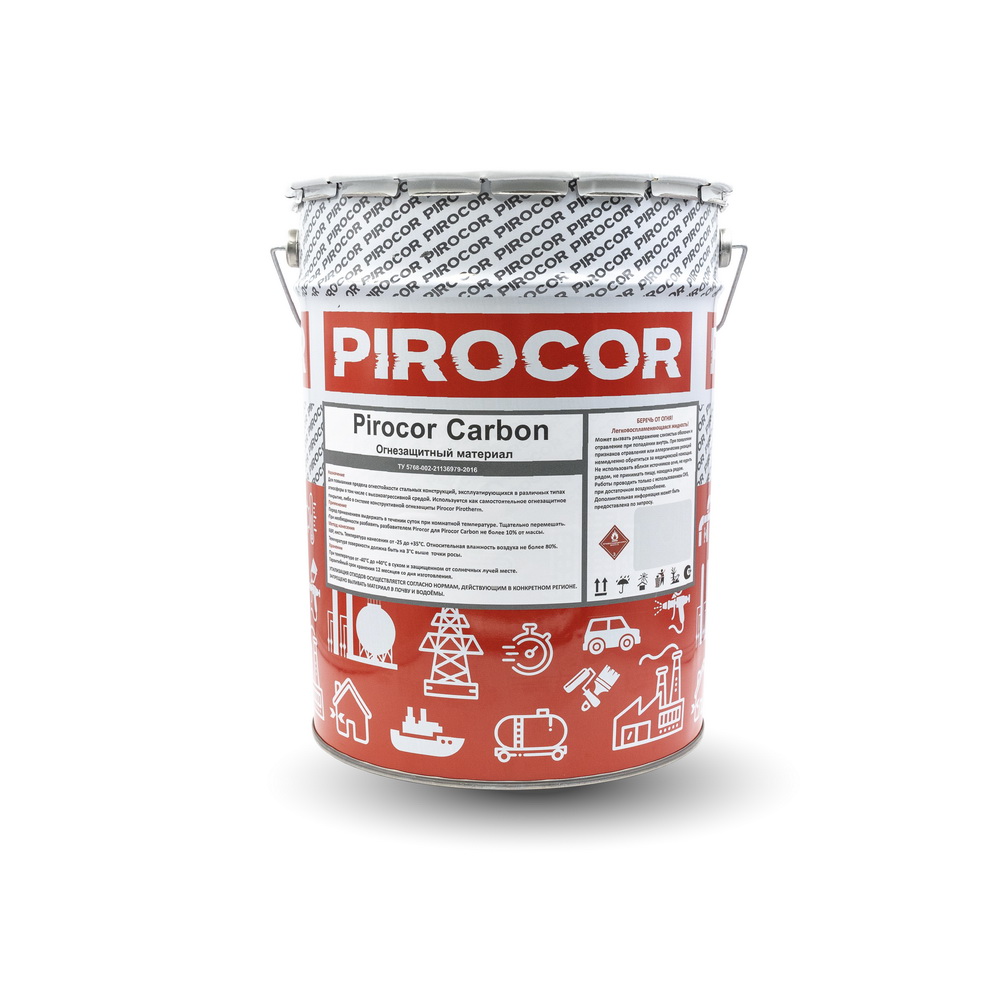 Огнезащитный состав Pirocor Carbon 