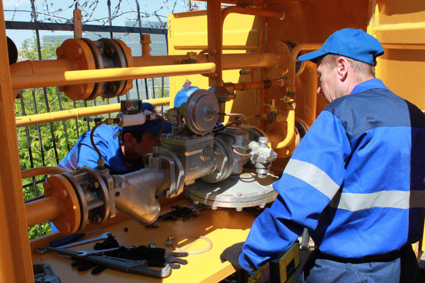 Услуги по ликвидации пунктов редуцирования газа и отдельных линий редуцирования 