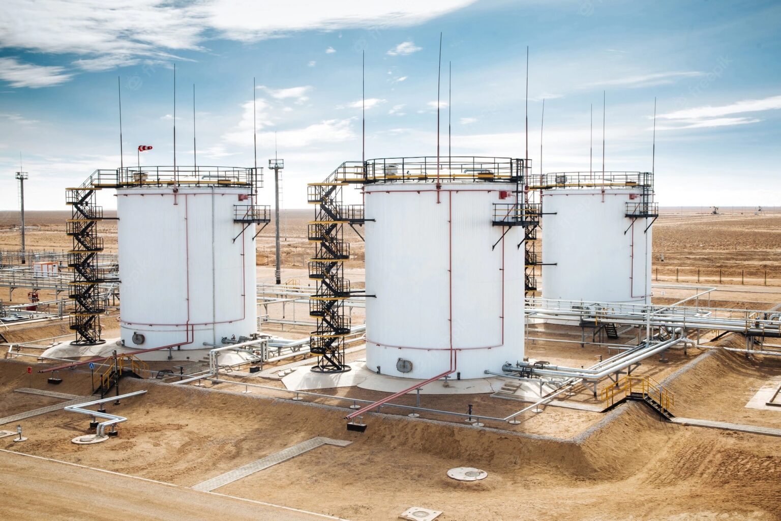 Услуги по реконструкции резервуарных парков месторождений нефти и газа 
