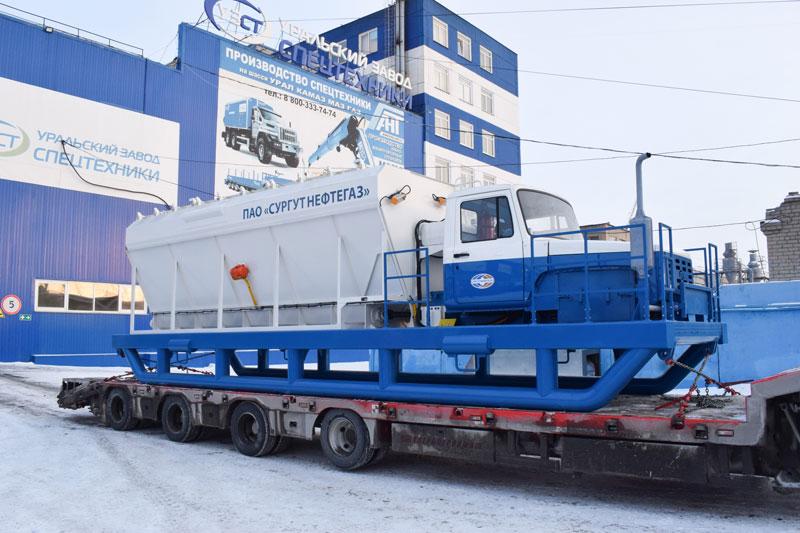Смесительный агрегат на санях СУ-20С