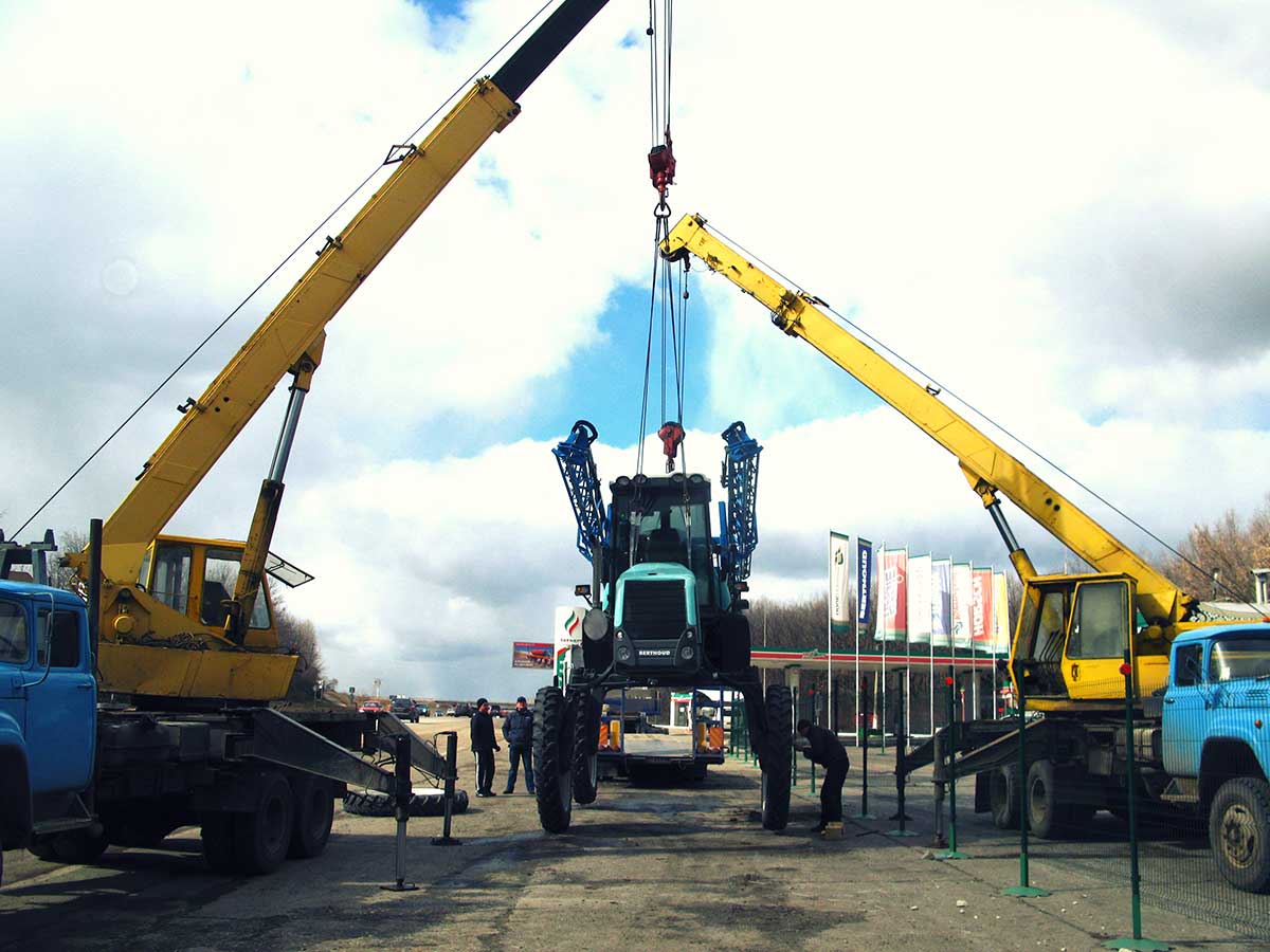 Услуги автомобильных кранов