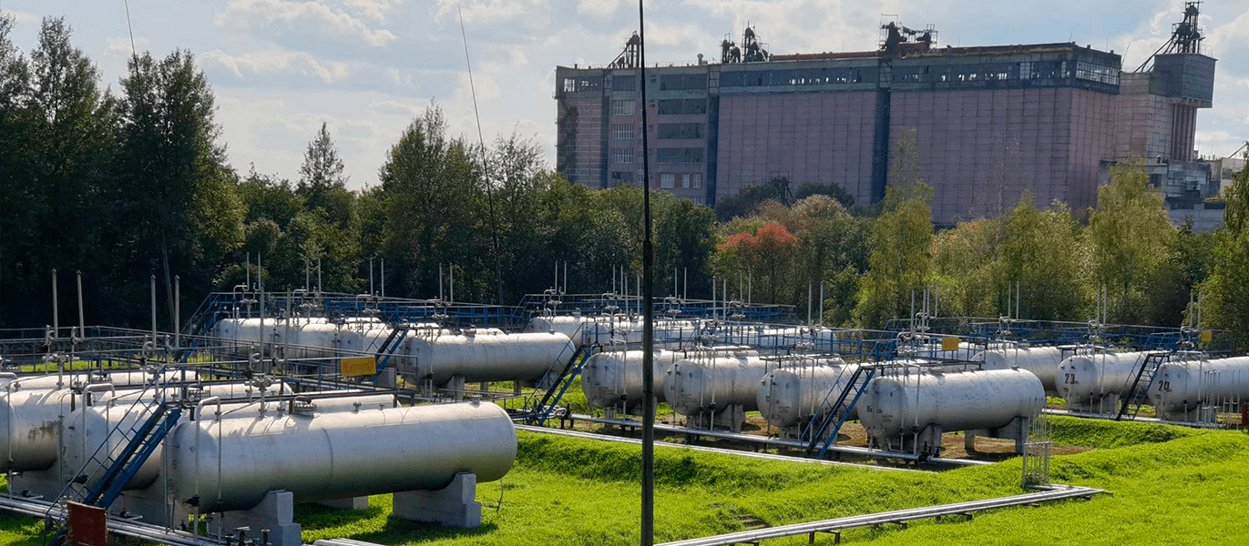 Услуги по хранению природного газа