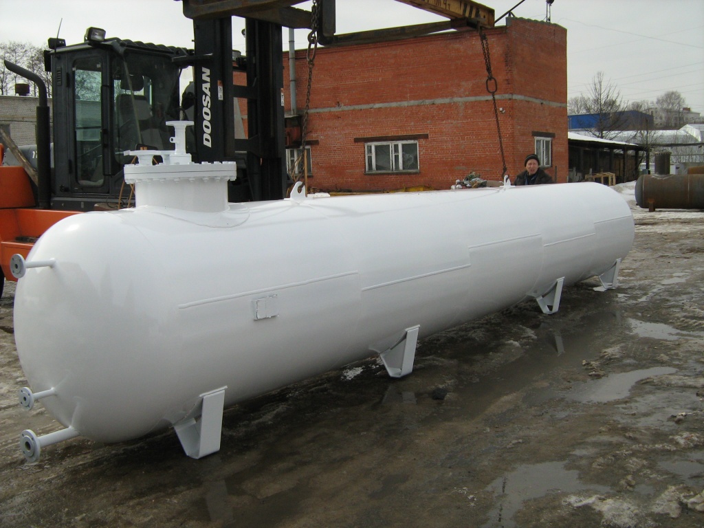 Газовые емкости СУГ для газификации промышленных объектов
