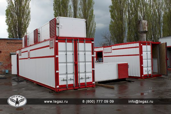 Модульная азотная компрессорная станция ТГА-5/101