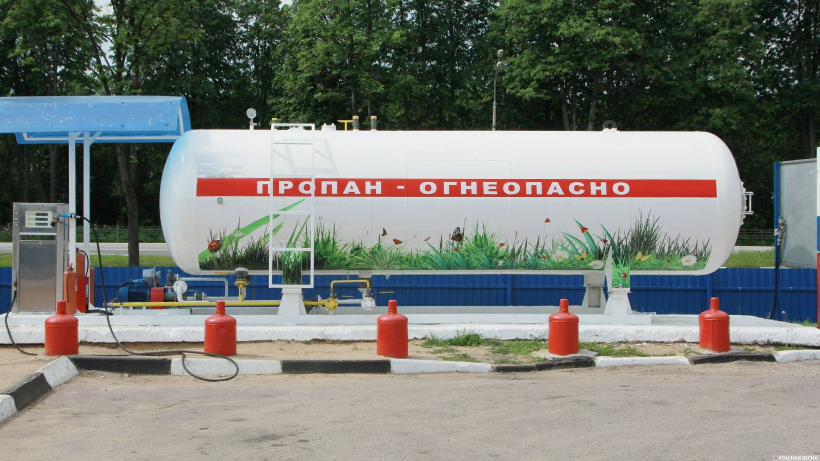 Розничный сбыт газомоторных топлив