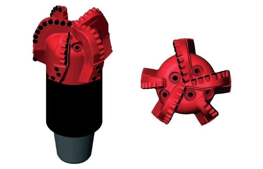 Пятилопастное долото Sirius TD-215,9 SVD 513-1