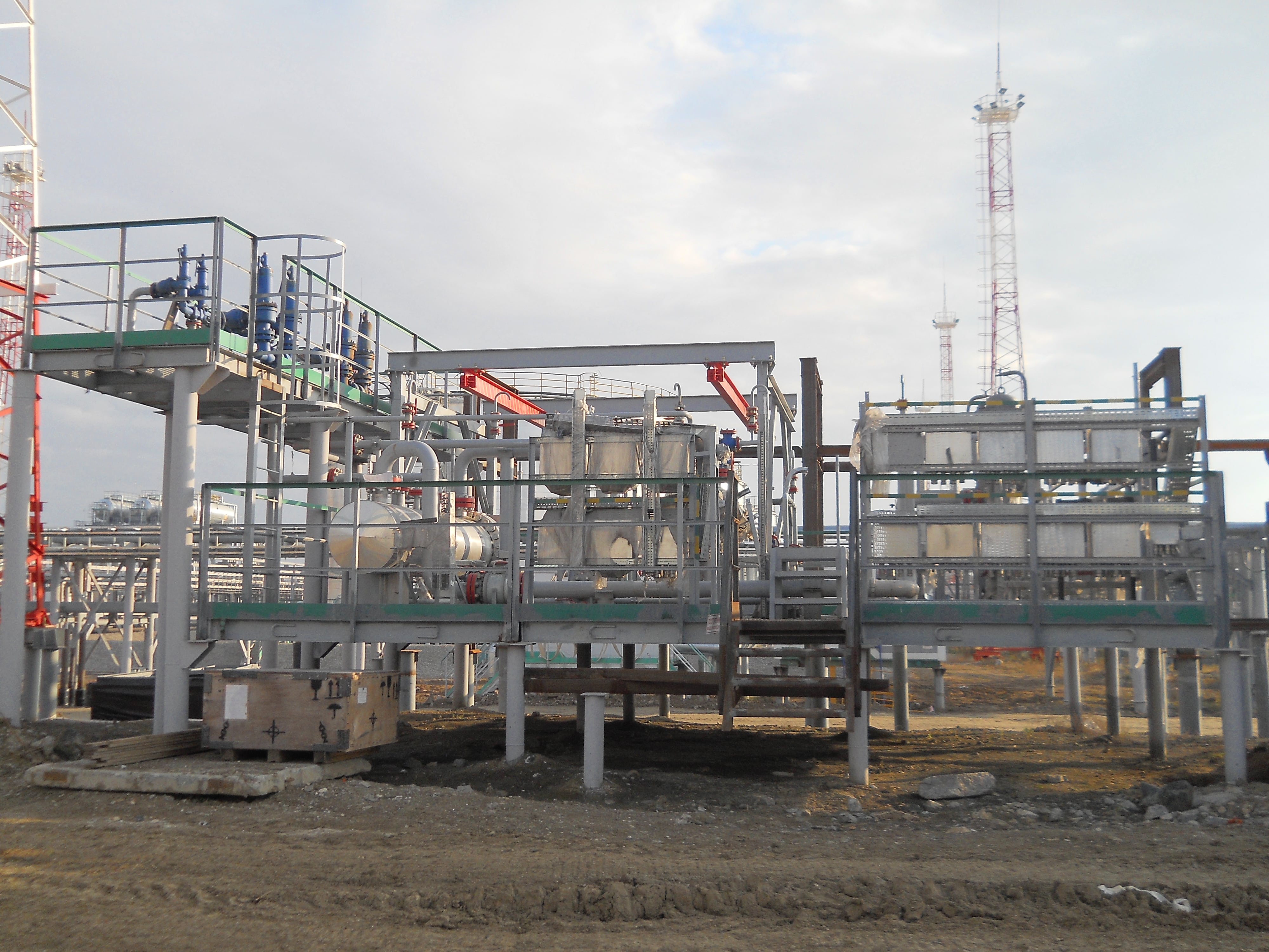 Блок подготовки топливного и импульсного газа (БПТИГ) 