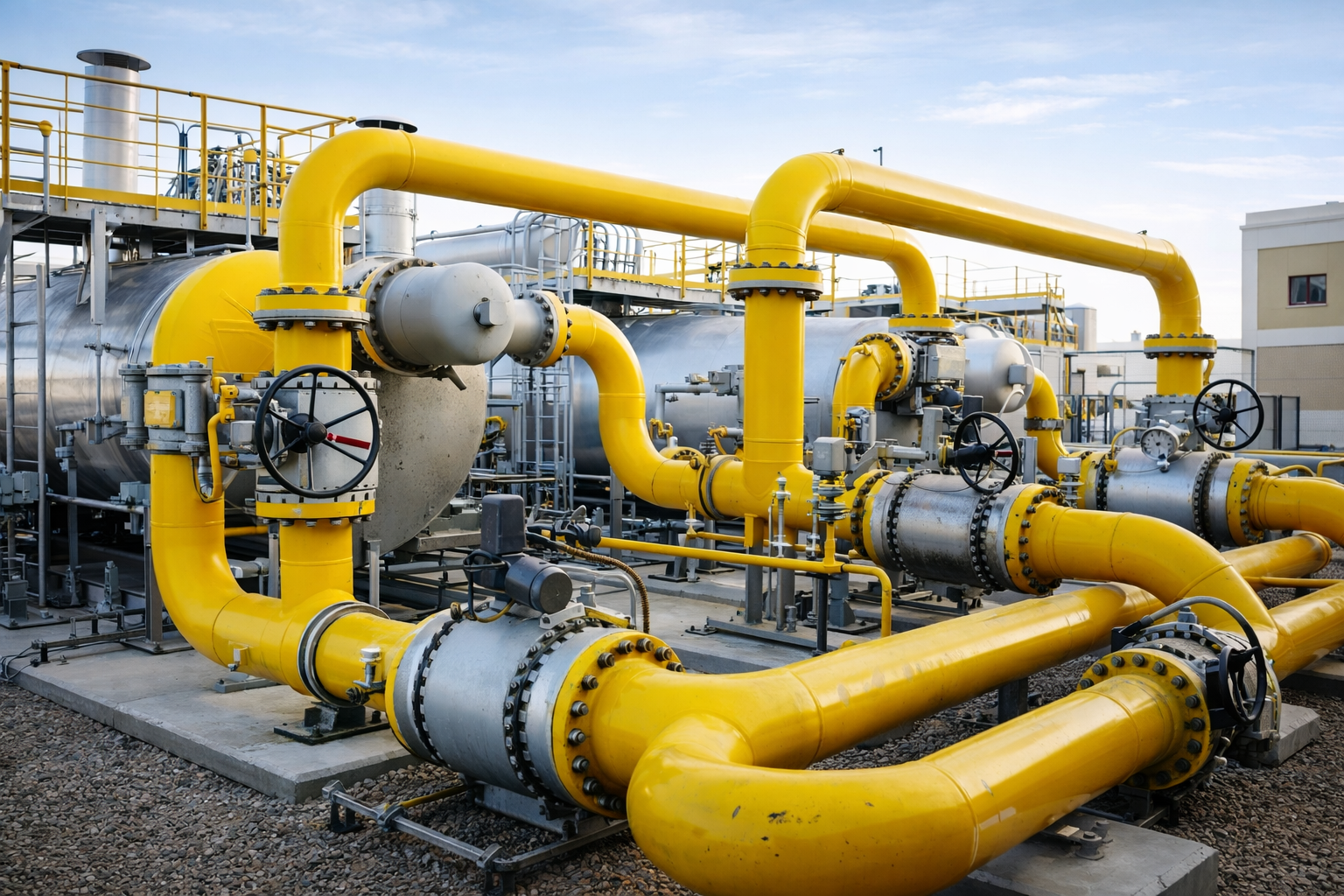 Услуги по реконструкции установок подготовки газа 