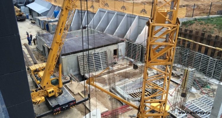 Монтаж элементов конструкций надземной части зданий и сооружений