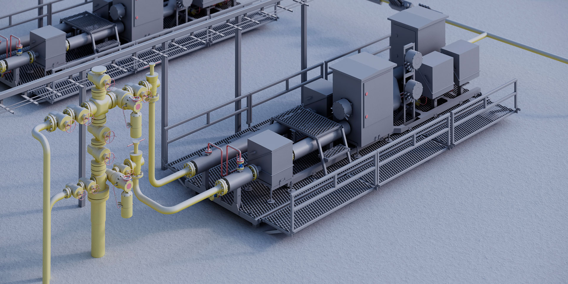 Комплекс телемеханики кустов газовых скважин