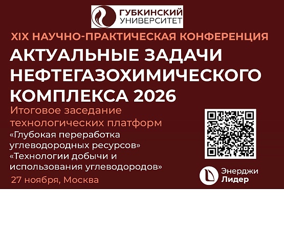 XIX Научно-техническая конференция "Актуальные задачи нефтегазохимического комплекса"